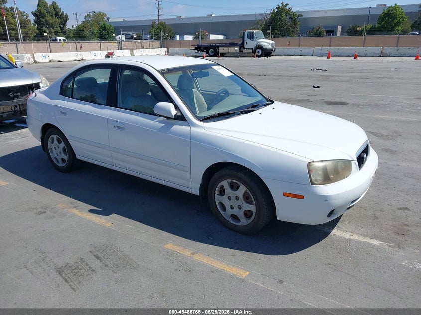 2001 Hyundai Elantra VIN KMHDN45D91U067336 IAAI salvage auction — NORMAL WEAR, Clear - Dealer Only (California), sold $950 on 2026-07-06 (photo 1)