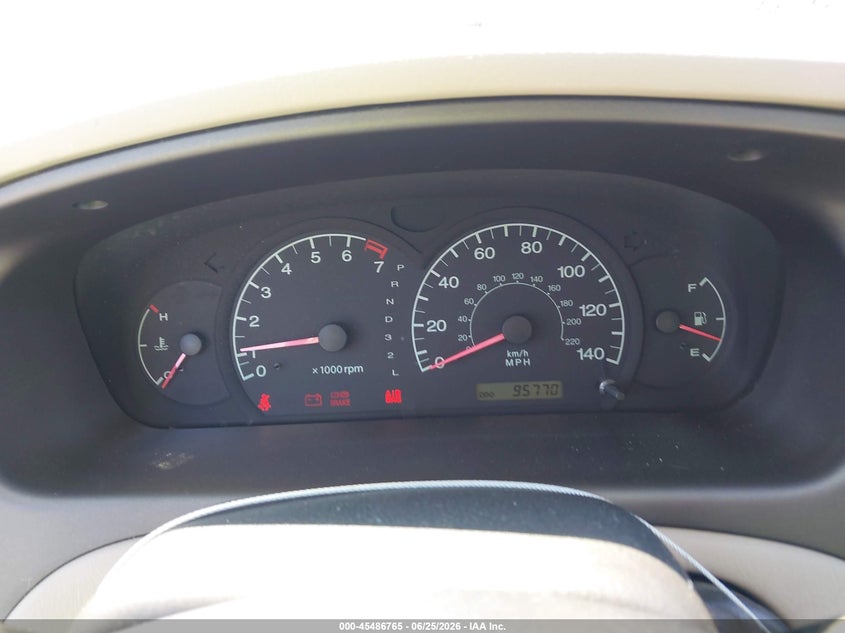 2001 Hyundai Elantra VIN KMHDN45D91U067336 IAAI salvage auction — NORMAL WEAR, Clear - Dealer Only (California), sold $950 on 2026-07-06 (photo 7)