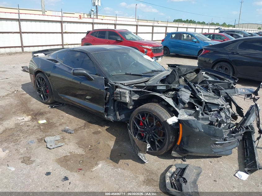 2019 Chevrolet Corvette VIN 1G1YD2D7XK5106044 — IAAI salvage auction photo