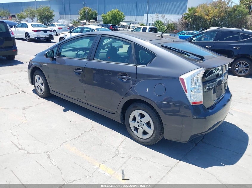 2011 Toyota Prius VIN JTDKN3DU9B1409765 IAAI salvage auction — NORMAL WEAR, Clear - Dealer Only (California), sold $2,500 on 2026-07-13 (photo 3)