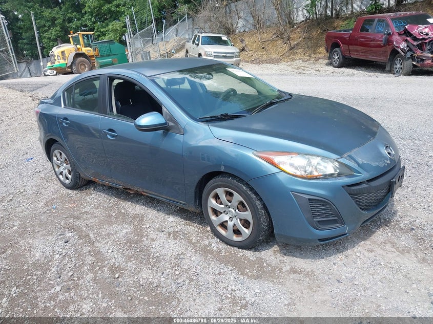 2011 Mazda 3 VIN JM1BL1UG2B1382008 IAAI salvage auction — NORMAL WEAR, Clear (Pennsylvania), sold $375 on 2026-07-28 (photo 1)