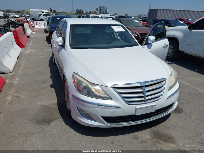 2013 Hyundai Genesis VIN KMHGC4DD9DU257839 IAAI salvage auction — NORMAL WEAR, Clear - Dealer Only (California), sold $1,100 on 2026-07-09 (photo 6)
