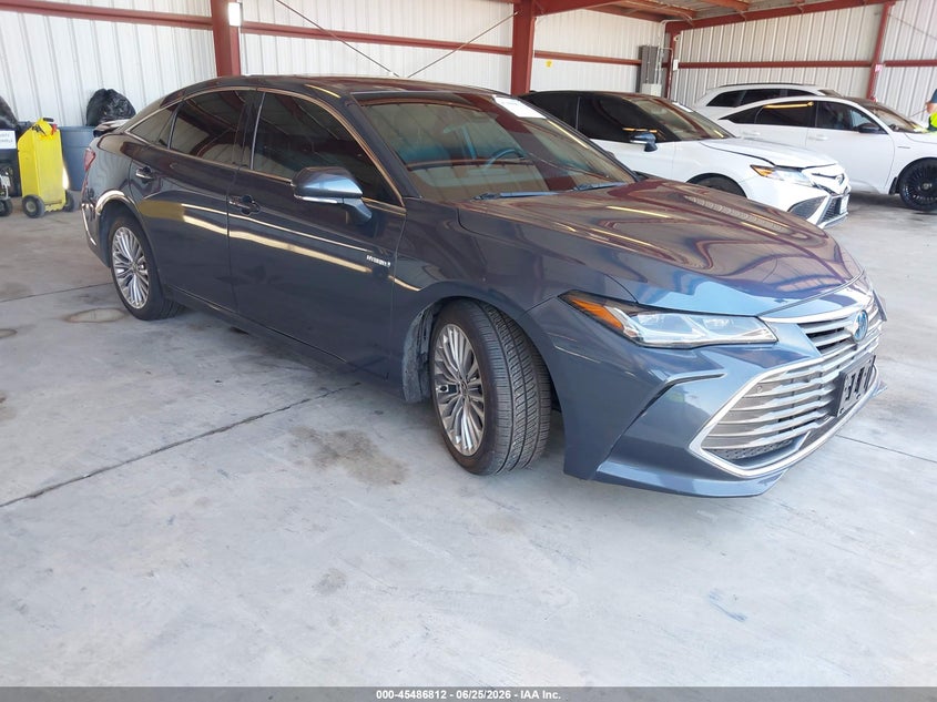 2020 Toyota Avalon VIN 4T1D21FB2LU018406 IAAI salvage auction — LEFT FRONT, Salvage (California), sold $11,250 on 2026-07-14 (photo 1)