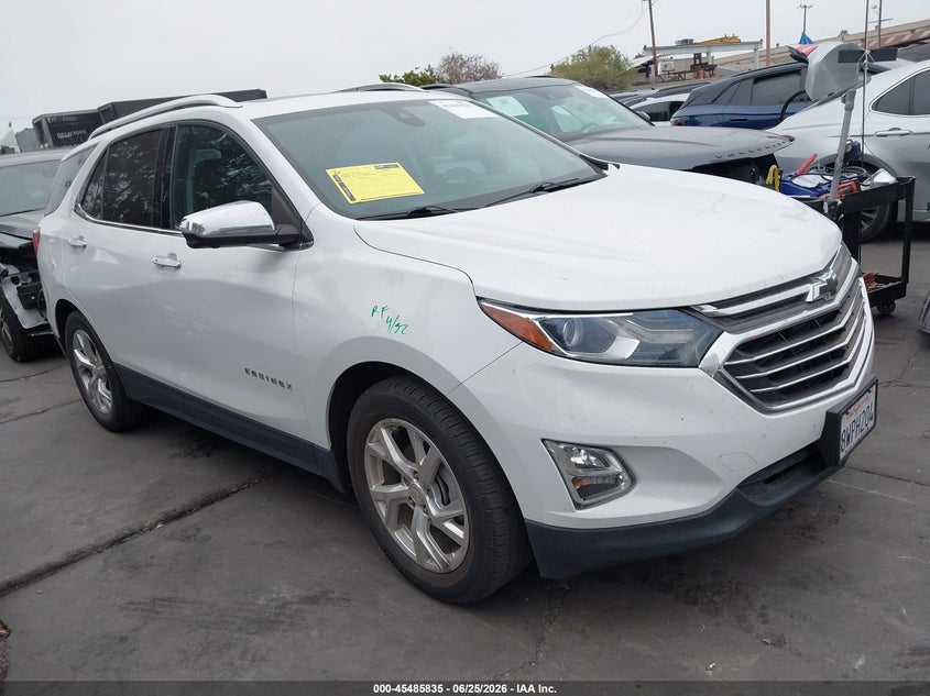 2021 Chevrolet Equinox VIN 3GNAXNEV7MS167124 IAAI salvage auction — REAR END, Salvage Certificate (California), sold $6,000 on 2026-07-11 (photo 1)