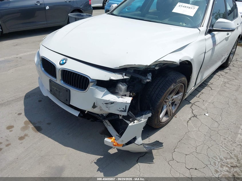 2014 BMW 3er VIN WBA3C1C58EK116329 IAAI salvage auction — FRONT END, Salvage (California), sold $950 on 2026-07-22 (photo 6)