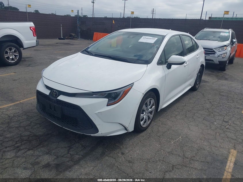 2022 Toyota Corolla VIN JTDEPMAEXN3023066 IAAI salvage auction — SIDE, Salvage (California), sold $7,250 on 2026-07-20 (photo 2)