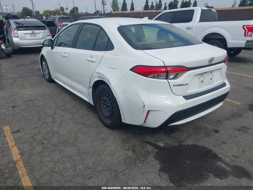 2022 Toyota Corolla VIN JTDEPMAEXN3023066 IAAI salvage auction — SIDE, Salvage (California), sold $7,250 on 2026-07-20 (photo 3)
