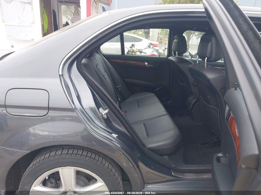 2011 Mercedes-benz C class VIN WDDGF5EB5BR141834 IAAI salvage auction — LEFT FRONT, Salvage (California), sold $975 on 2026-08-03 (photo 8)
