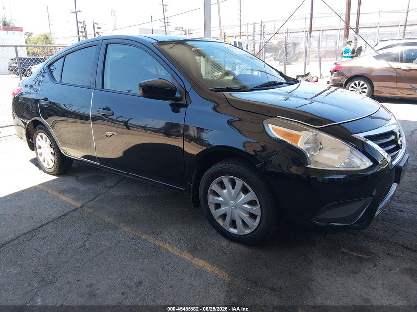 2018 Nissan Versa VIN 3N1CN7AP8JL803200 IAAI salvage auction — FRONT & REAR, Salvage (California), sold $2,750 on 2026-07-09 (photo 1)