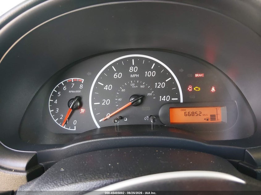 2018 Nissan Versa VIN 3N1CN7AP8JL803200 IAAI salvage auction — FRONT & REAR, Salvage (California), sold $2,750 on 2026-07-09 (photo 7)