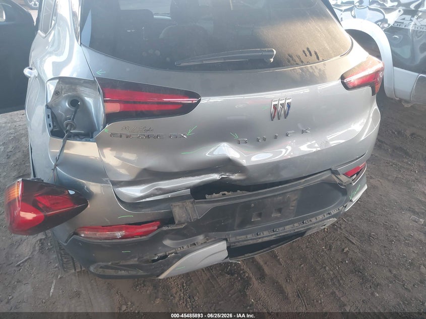 2024 Buick Encore gx VIN KL4AMBSL3RB209725 IAAI salvage auction — REAR END, Salvage Title, sold $6,300 on 2026-08-02 (photo 6)