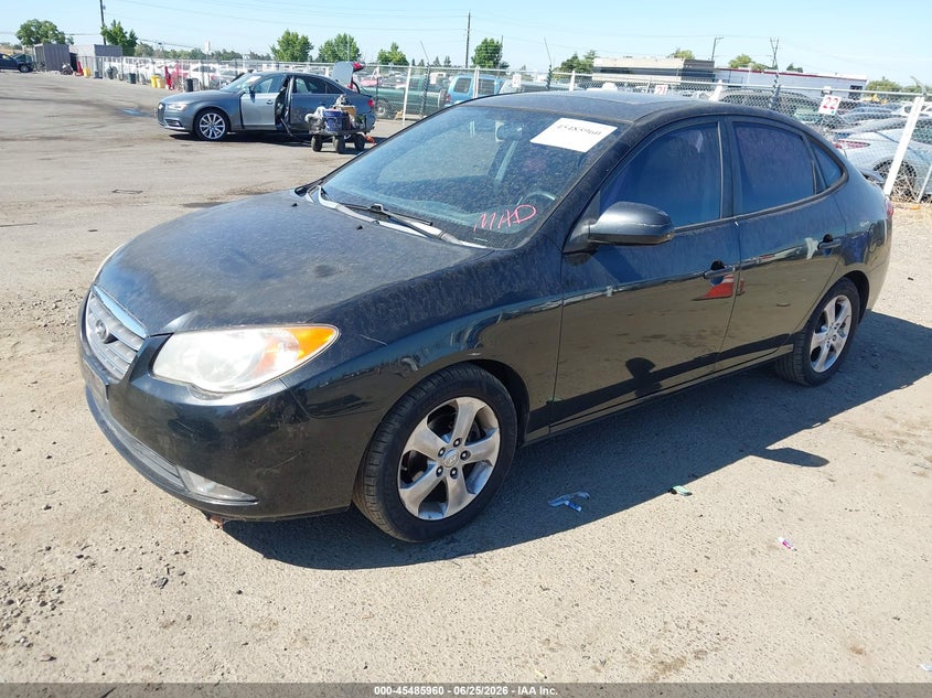 2008 Hyundai Elantra VIN KMHDU46DX8U436863 IAAI salvage auction — NORMAL WEAR, Clear - Dealer Only (California), sold $475 on 2026-07-29 (photo 2)