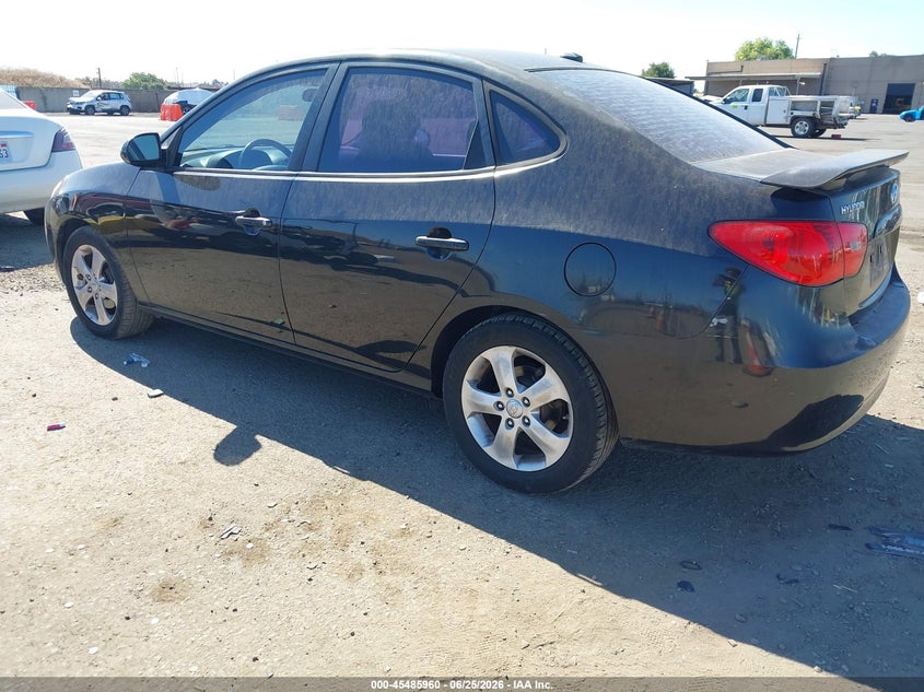2008 Hyundai Elantra VIN KMHDU46DX8U436863 IAAI salvage auction — NORMAL WEAR, Clear - Dealer Only (California), sold $475 on 2026-07-29 (photo 3)
