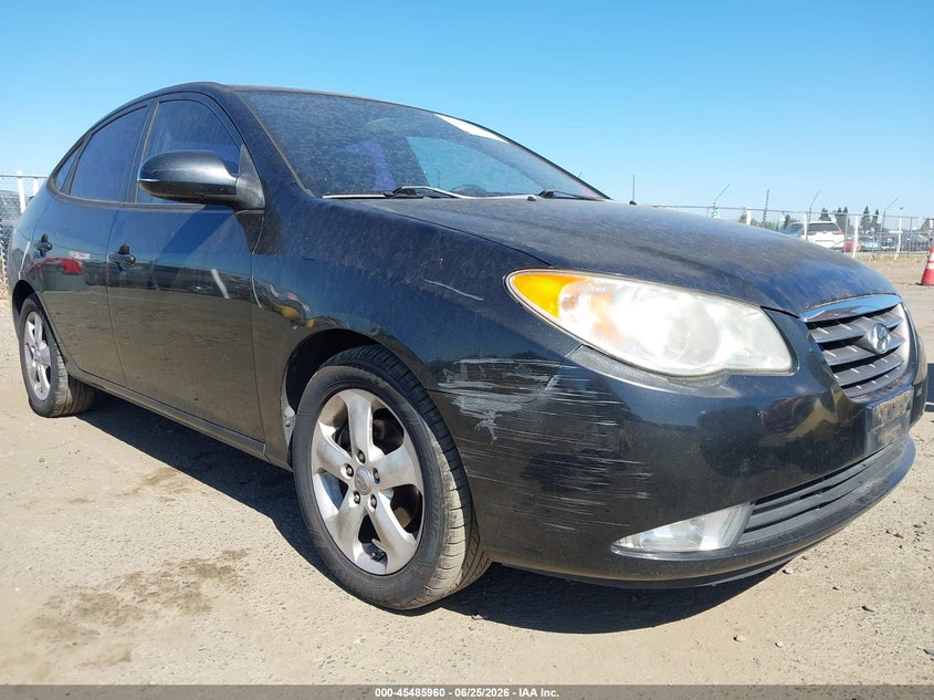 2008 Hyundai Elantra VIN KMHDU46DX8U436863 IAAI salvage auction — NORMAL WEAR, Clear - Dealer Only (California), sold $475 on 2026-07-29 (photo 6)