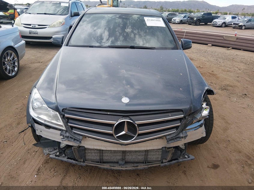 2014 Mercedes-benz C-klasse VIN WDDGF4HB2EA964519 IAAI salvage auction — FRONT END, Salvage (Arizona), sold $750 on 2026-08-18 (photo 6)