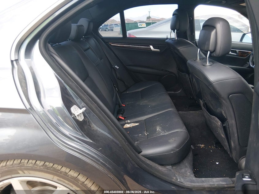 2014 Mercedes-benz C-klasse VIN WDDGF4HB2EA964519 IAAI salvage auction — FRONT END, Salvage (Arizona), sold $750 on 2026-08-18 (photo 8)