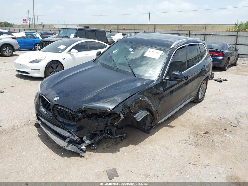 2019 BMW X3 VIN 5UXTR7C50KLE88890 IAAI salvage auction — FRONT END, Salvage Title, sold $3,675 on 2026-09-02 (photo 6)