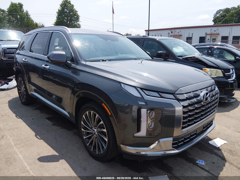 2023 Hyundai Palisade VIN KM8R74GE3PU558516 IAAI salvage auction — REAR END, Salvage (North Carolina), sold $11,000 on 2026-07-27 (photo 1)