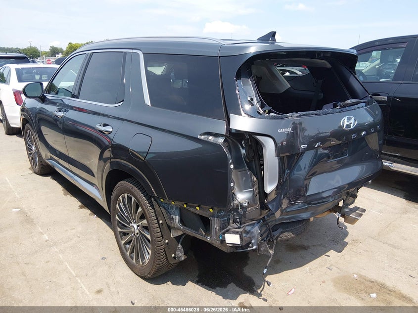 2023 Hyundai Palisade VIN KM8R74GE3PU558516 IAAI salvage auction — REAR END, Salvage (North Carolina), sold $11,000 on 2026-07-27 (photo 3)