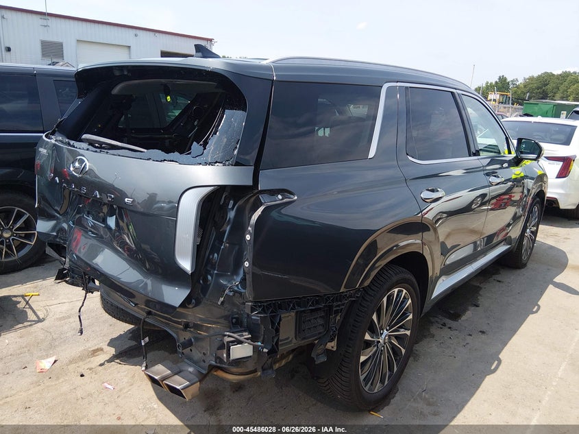 2023 Hyundai Palisade VIN KM8R74GE3PU558516 IAAI salvage auction — REAR END, Salvage (North Carolina), sold $11,000 on 2026-07-27 (photo 4)