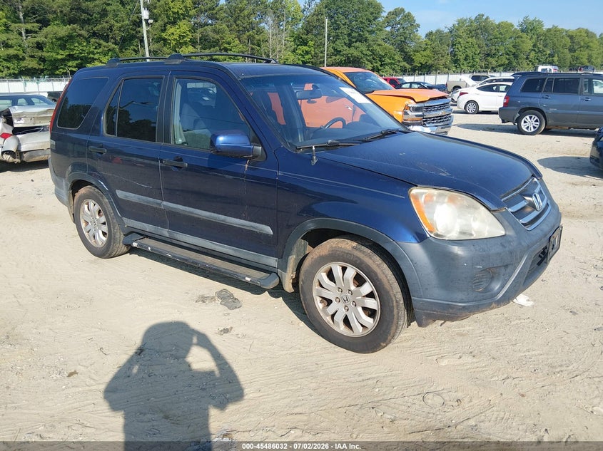 2005 Honda Cr-v VIN SHSRD78835U346771 IAAI salvage auction — NORMAL WEAR, Clear (Georgia), sold $925 on 2026-07-09 (photo 1)