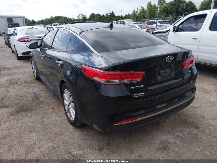 2018 Kia Optima VIN 5XXGU4L39JG186654 IAAI salvage auction — NORMAL WEAR, Clear - Public Restricted (Oklahoma), sold $1,550 on 2026-07-29 (photo 3)