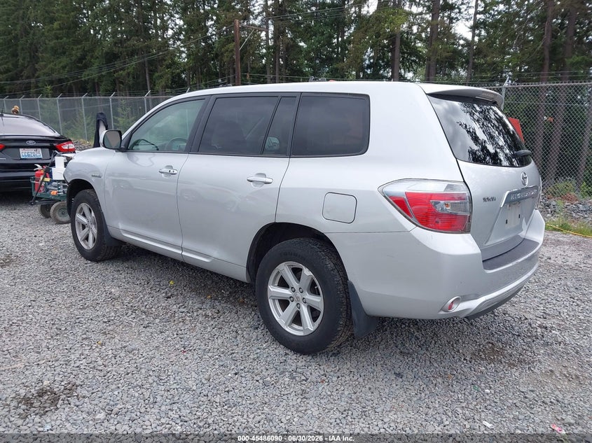 2008 Toyota Highlander hybrid VIN JTEEW41A282004775 IAAI salvage auction — FRONT END, Bill Of Sale (Washington), sold $1,650 on 2026-07-16 (photo 3)