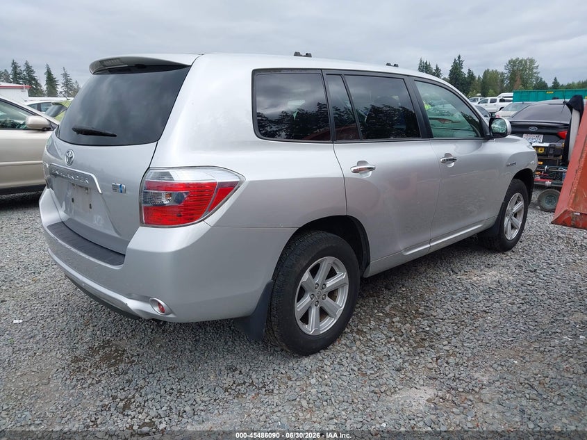 2008 Toyota Highlander hybrid VIN JTEEW41A282004775 IAAI salvage auction — FRONT END, Bill Of Sale (Washington), sold $1,650 on 2026-07-16 (photo 4)