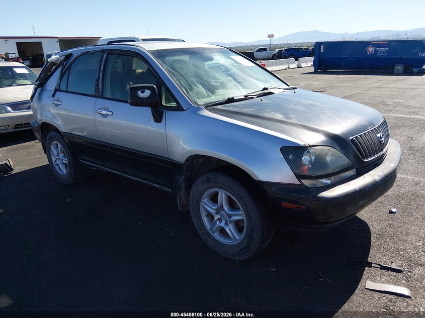 2000 Lexus Rx 300 VIN JT6HF10U7Y0126238 IAAI salvage auction — REAR END, Clear (Nevada), sold $250 on 2026-07-10 (photo 1)
