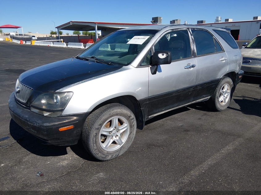 2000 Lexus Rx 300 VIN JT6HF10U7Y0126238 IAAI salvage auction — REAR END, Clear (Nevada), sold $250 on 2026-07-10 (photo 2)
