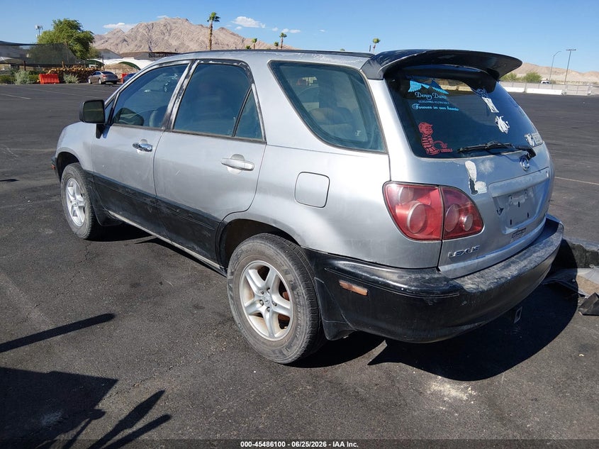 2000 Lexus Rx 300 VIN JT6HF10U7Y0126238 IAAI salvage auction — REAR END, Clear (Nevada), sold $250 on 2026-07-10 (photo 3)