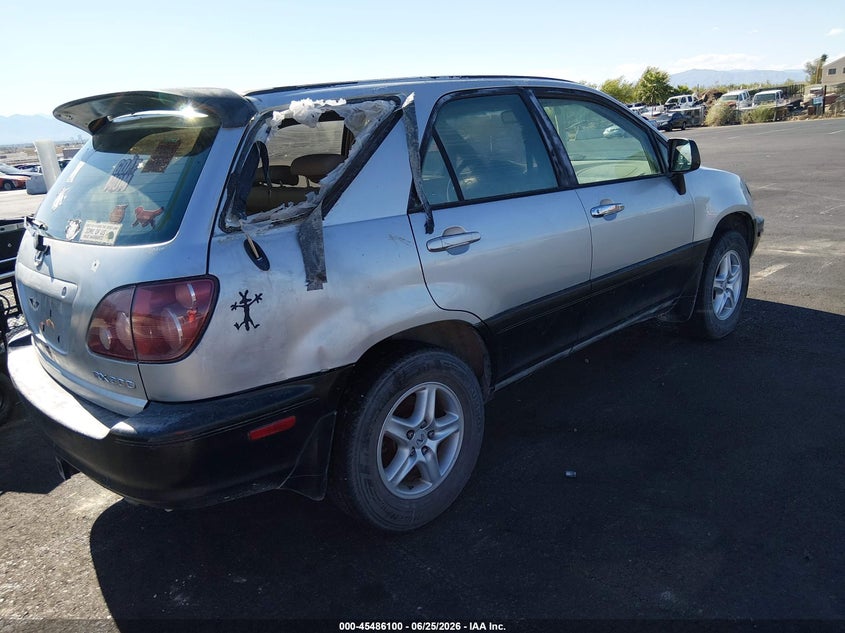 2000 Lexus Rx 300 VIN JT6HF10U7Y0126238 IAAI salvage auction — REAR END, Clear (Nevada), sold $250 on 2026-07-10 (photo 4)