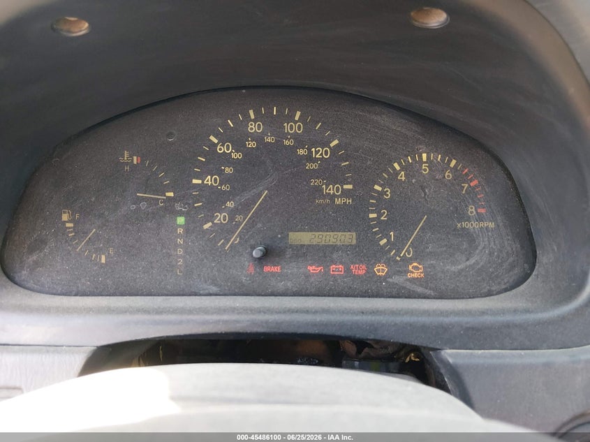 2000 Lexus Rx 300 VIN JT6HF10U7Y0126238 IAAI salvage auction — REAR END, Clear (Nevada), sold $250 on 2026-07-10 (photo 7)