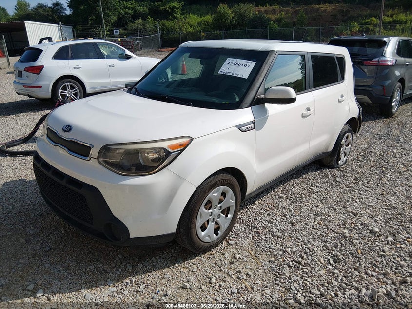 2015 Kia Soul VIN KNDJN2A2XF7135889 IAAI salvage auction — REAR END, Salvage (Idaho), sold $50 on 2026-07-28 (photo 2)