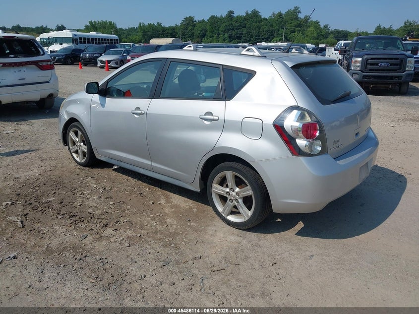 2009 Pontiac Vibe VIN 5Y2SM67039Z472031 IAAI salvage auction — NORMAL WEAR, Original (New Hampshire), sold $275 on 2026-07-15 (photo 3)