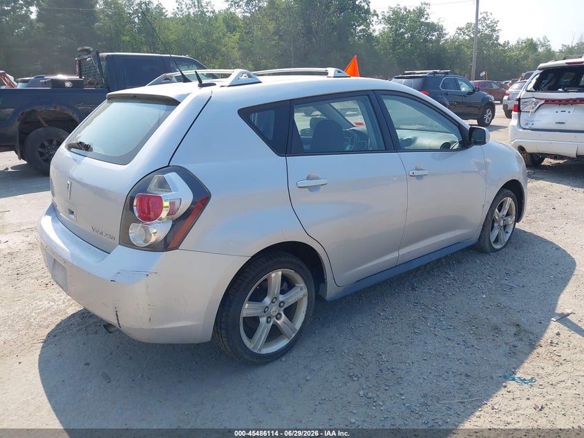 2009 Pontiac Vibe VIN 5Y2SM67039Z472031 IAAI salvage auction — NORMAL WEAR, Original (New Hampshire), sold $275 on 2026-07-15 (photo 4)