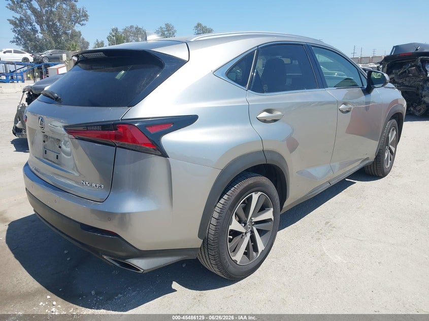 2020 Lexus Nx VIN JTJGARBZ5L5007476 IAAI salvage auction — FRONT END, Salvage (California), sold $6,100 on 2026-07-27 (photo 4)