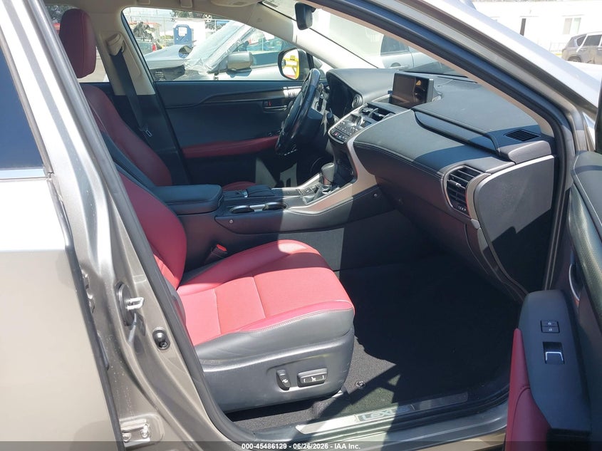 2020 Lexus Nx VIN JTJGARBZ5L5007476 IAAI salvage auction — FRONT END, Salvage (California), sold $6,100 on 2026-07-27 (photo 5)
