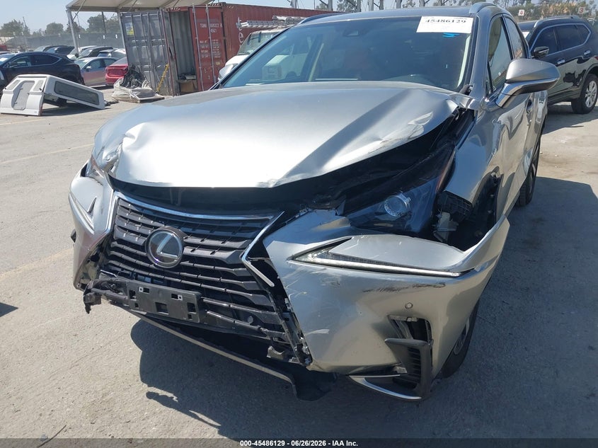 2020 Lexus Nx VIN JTJGARBZ5L5007476 IAAI salvage auction — FRONT END, Salvage (California), sold $6,100 on 2026-07-27 (photo 6)