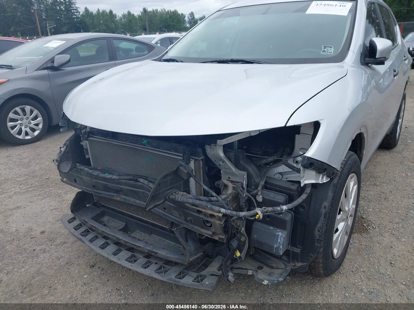 2016 Nissan Rogue VIN KNMAT2MV7GP667579 IAAI salvage auction — FRONT & REAR, Bill Of Sale (Washington), sold $1,800 on 2026-07-15 (photo 6)