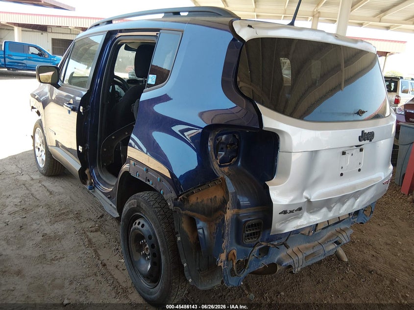 2017 Jeep Renegade VIN ZACCJBAB5HPG38479 IAAI salvage auction — FRONT END, Salvage (Arizona), sold $375 on 2026-07-07 (photo 3)