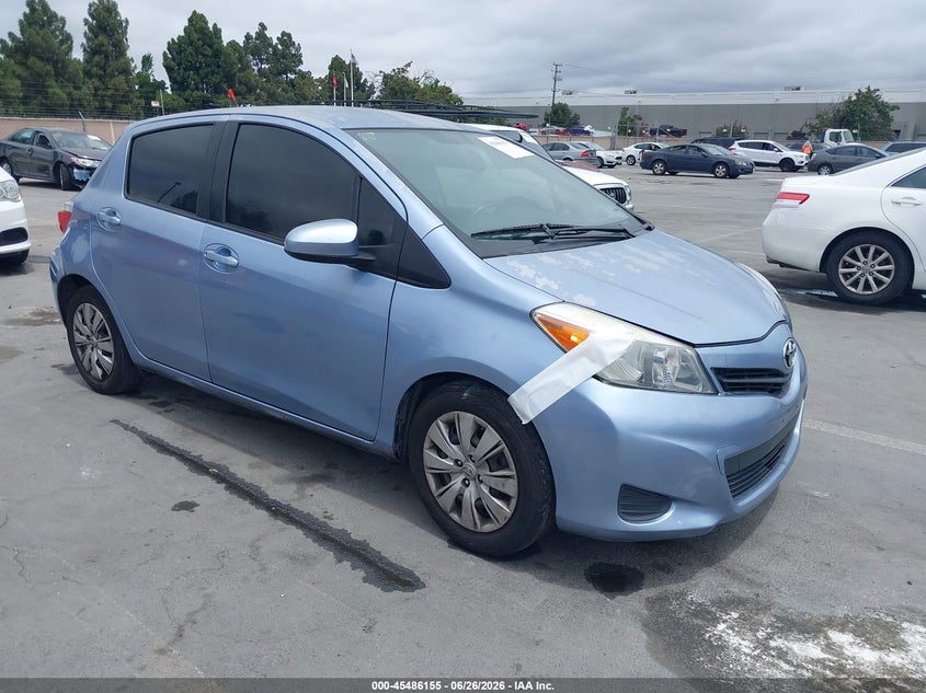 2014 Toyota Yaris VIN JTDKTUD34ED591204 IAAI salvage auction — NORMAL WEAR, App For Dup Salv Title - Dealer (California), sold $1,100 on 2026-07-29 (photo 1)