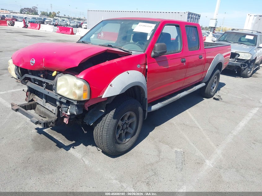2003 Nissan Frontier VIN 1N6ED29X13C414569 IAAI salvage auction — FRONT & REAR, Salvage (California), sold $750 on 2026-07-09 (photo 2)