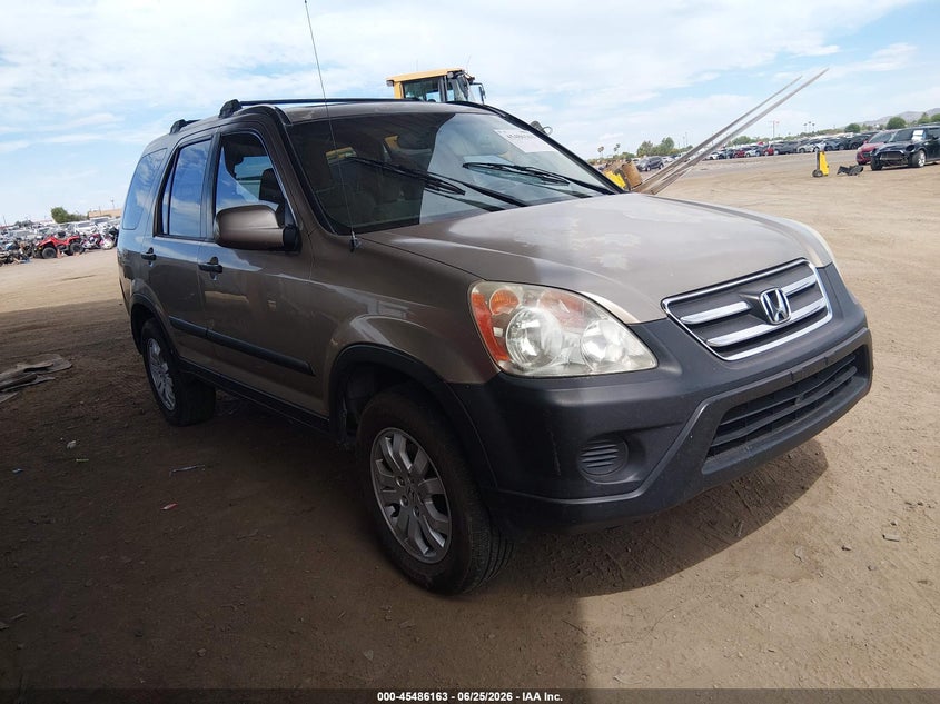 2005 Honda Cr-v VIN JHLRD78865C026870 IAAI salvage auction — RIGHT SIDE, Salvage (Arizona), sold $1,100 on 2026-07-14 (photo 1)