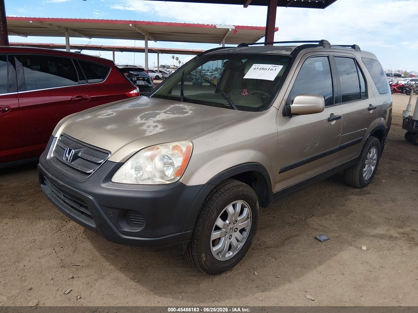 2005 Honda Cr-v VIN JHLRD78865C026870 IAAI salvage auction — RIGHT SIDE, Salvage (Arizona), sold $1,100 on 2026-07-14 (photo 2)