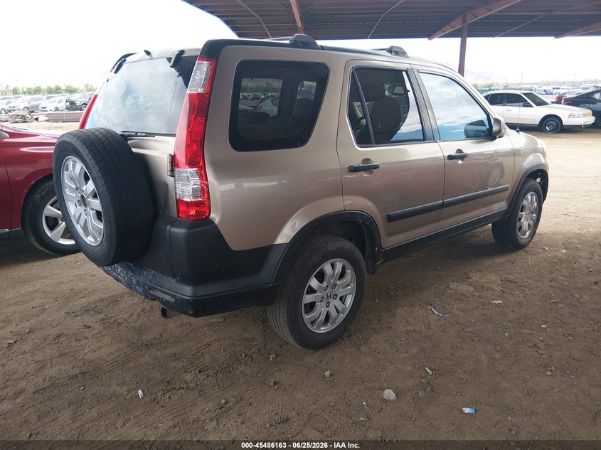 2005 Honda Cr-v VIN JHLRD78865C026870 IAAI salvage auction — RIGHT SIDE, Salvage (Arizona), sold $1,100 on 2026-07-14 (photo 4)