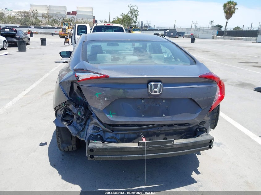 2020 Honda Civic VIN 2HGFC2F62LH576778 IAAI salvage auction — REAR END, Salvage Title, sold $5,100 on 2026-07-18 (photo 6)