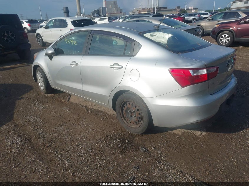 2016 Kia Rio VIN KNADM4A3XG6663621 IAAI salvage auction — NORMAL WEAR, Clear (Indiana), sold $300 on 2026-07-29 (photo 3)
