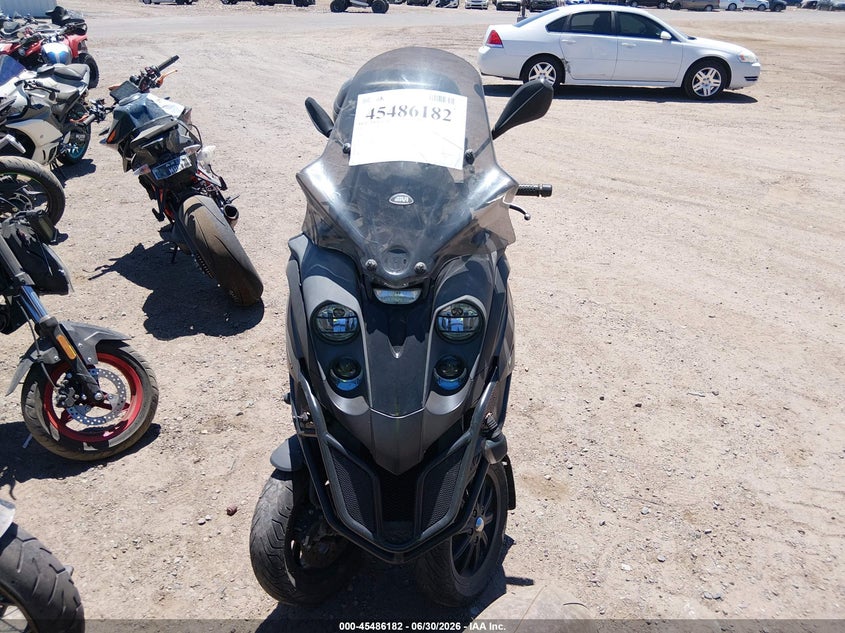 2009 Piaggio Mp3 VIN ZAPM610X295001037 IAAI salvage auction — FRONT END, Clear-Dealer Only (Arizona), sold $150 on 2026-07-09 (photo 5)
