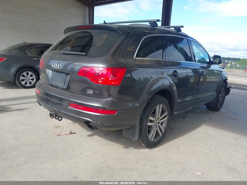 2009 Audi Q7 VIN WA1AM74LX9D036073 IAAI salvage auction — RIGHT FRONT, Bill Of Sale (Washington), sold $675 on 2026-07-29 (photo 4)